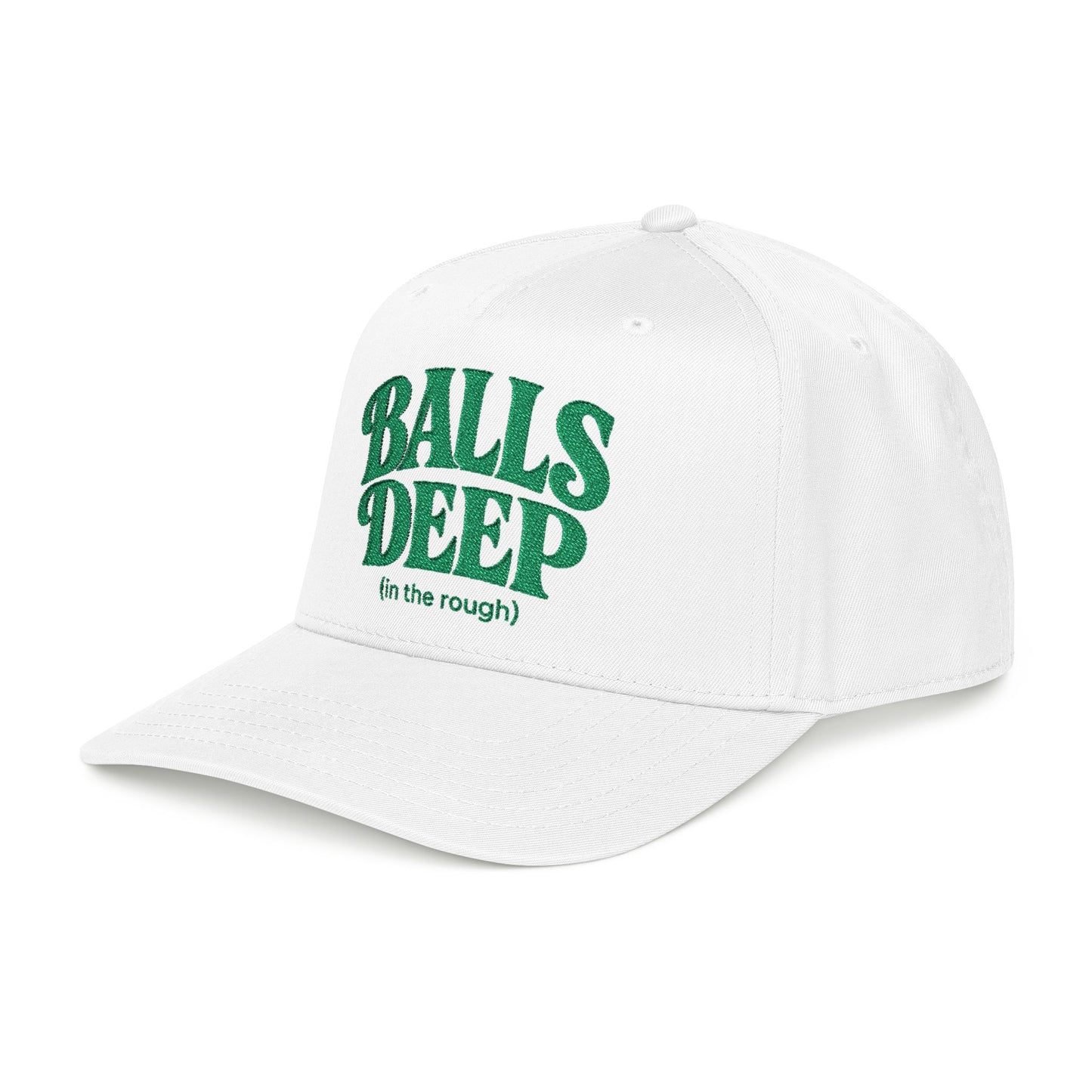 Balls Deep In The Rough Golf Cap — Stroke Bro's Hat
