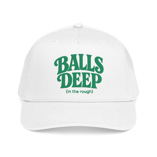 Balls Deep In The Rough Golf Cap — Stroke Bro's Hat