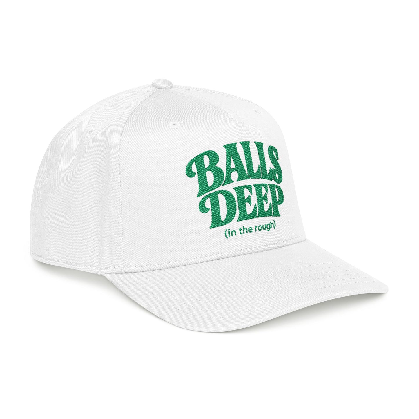 Balls Deep In The Rough Golf Cap — Stroke Bro's Hat