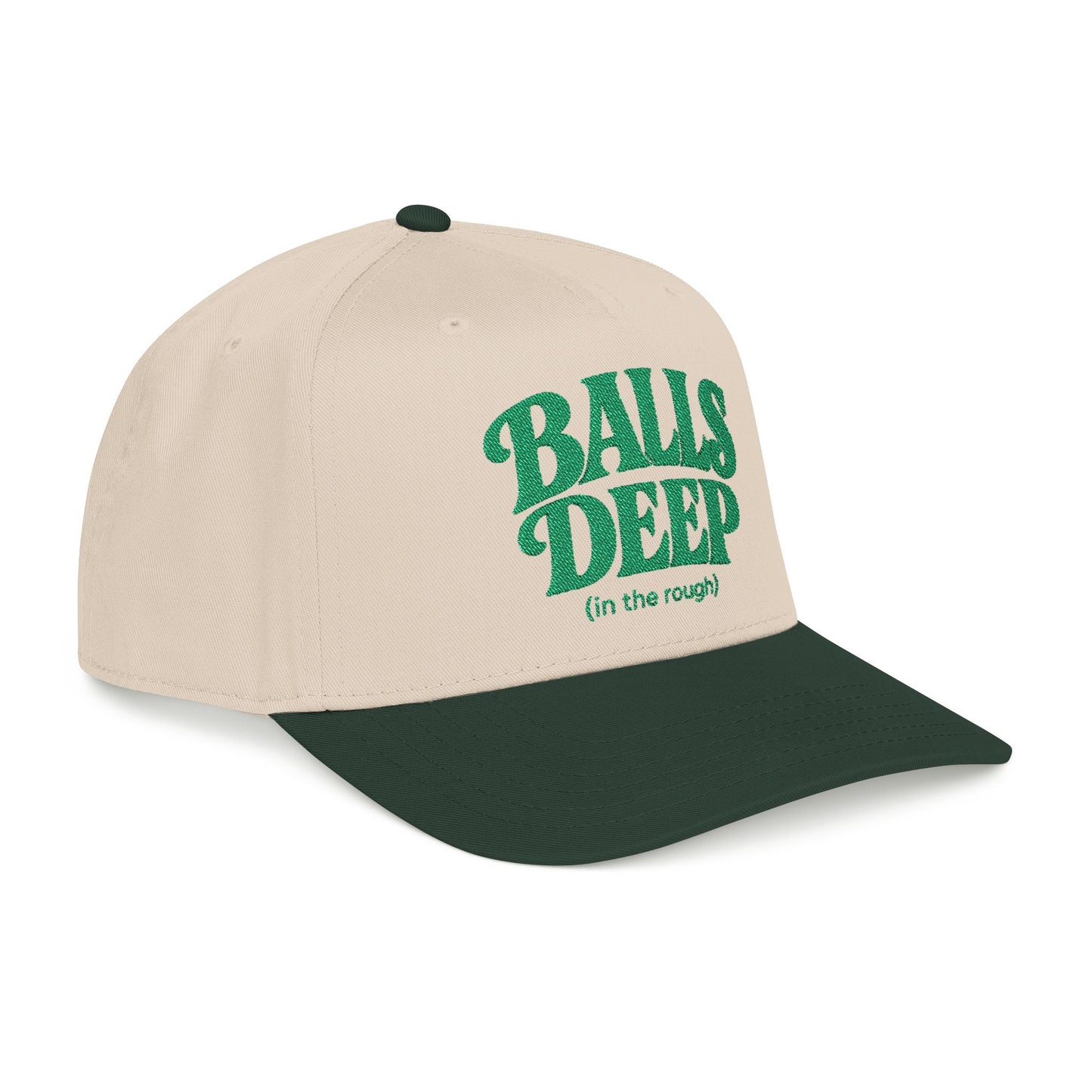 Balls Deep In The Rough Golf Cap — Stroke Bro's Hat