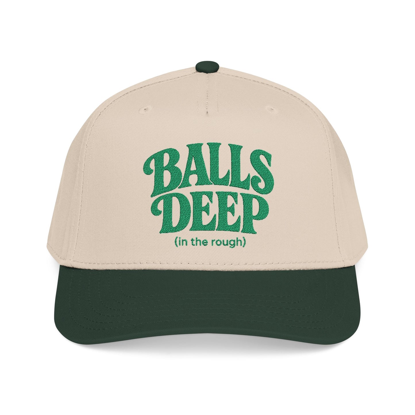 Balls Deep In The Rough Golf Cap — Stroke Bro's Hat