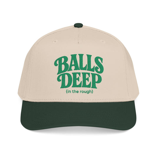 Balls Deep In The Rough Golf Cap — Stroke Bro's Hat